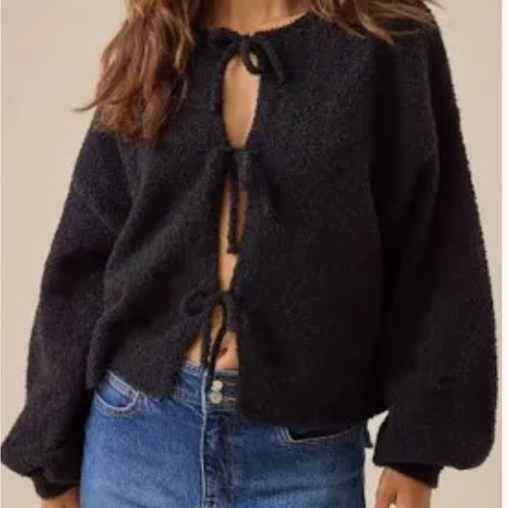 Altar'd State Black Cardigan